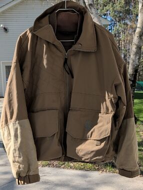 Columbia Men's medium Two-Tone Brown Field Jacket